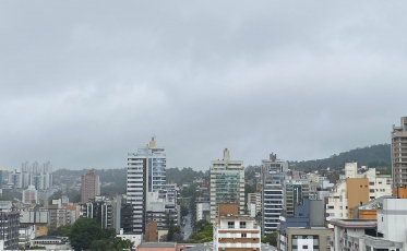 Terça-feira segue com nebulosidade em Criciúma e região