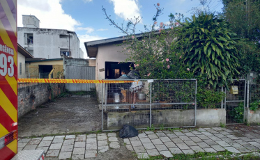 Incêndio em residência é registrado em Sombrio