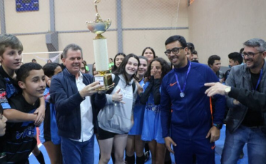 Escola Municipal Caravaggio fatura Jogos Escolares Venezianos