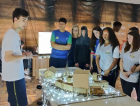 Em Criciúma, alunos do Colegião fazem réplica de mina de carvão  