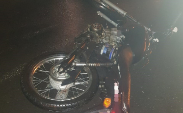 Urussanga: Motociclista fica ferido após colidir contra carro na SC-108