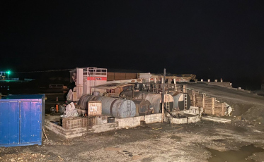 Incêndio atinge usina de asfalto em Forquilhinha