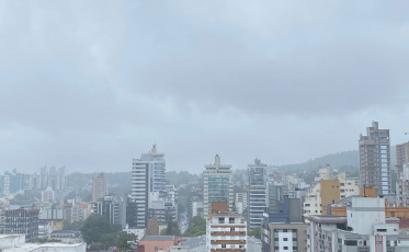 No Sul de SC, terça-feira segue com tempo chuvoso