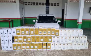 Lages: PMRv apreende mais de 370 garrafas de vinho na SC-114