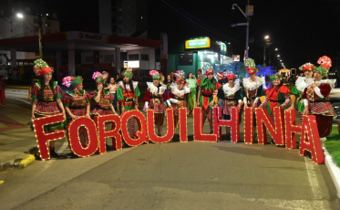 Forquilhinha: Milhares de pessoas prestigiam a segunda edição do Encantos de Natal