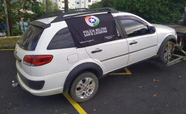 PM prende três homens por furto e recupera veículo em Criciúma