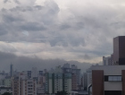 Quarta-feira com tempo nublado e possibilidade de chuva 