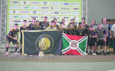 Criciúma Futsal sub-21 é vice-campeã da etapa nacional da Copa do Mundo