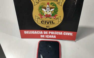 Içara: celular de homem que divulgava falsos ataques a escolas é apreendido