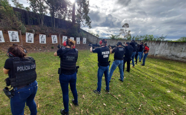 Policiais Civis do sul do estado recebem curso de atualização em armas longas