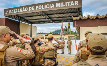Tiradentes: 5º BPM realiza solenidade em homenagem ao dia 