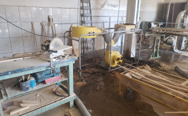 Criciúma: empresa pega fogo no bairro Ceará