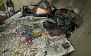 Princípio de incêndio atinge imóvel em Criciúma