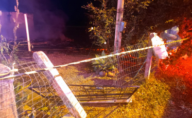 Mãe e filha saem ilesas de incêndio em Praia Grande