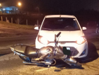Colisão entre carro e moto deixa um homem ferido em Urussanga