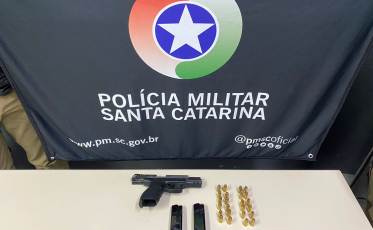 Homem é preso por porte ilegal de arma em Criciúma