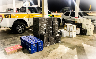 Polícia apreende mais de R$ 135 mil em vinho estrangeiro na SC-114