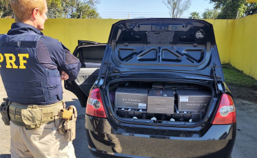 Mais de 150 garrafas de bebidas importadas são apreendidos na BR-101