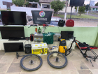 Criciúma: PM recupera eletrônicos furtados e prende suspeito