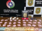 Traficante é preso com um quilo de cocaína e R$ 8 mil em Tubarão