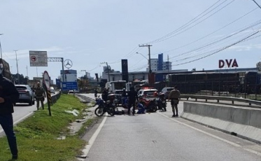 Motociclista morre após colisão na BR-101