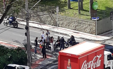 Criciúma: volume de acidentes aumenta em cruzamento da rua São José