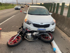 Motociclista morre após atropelar pedestre e ser atropelado por dois carros na BR-101