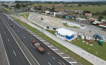 Balança de Araranguá retoma as operações na BR-101 Sul 