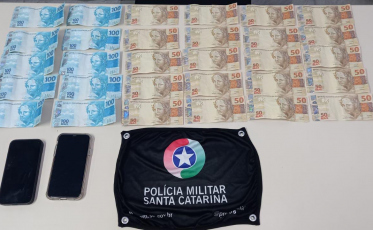 Adolescentes são flagrados com R$ 2 mil em notas falsas em loja de Criciúma