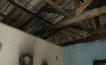 Residência pega fogo em Balneário Gaivota