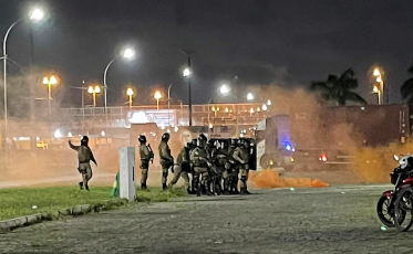 BR-101: Após bloqueios, rodovias são liberadas em SC (FOTOS)