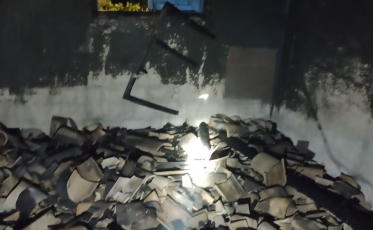 Incêndio destrói residência em Forquilhinha