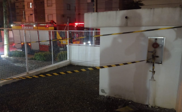 Bombeiros contêm vazamento de gás em Criciúma