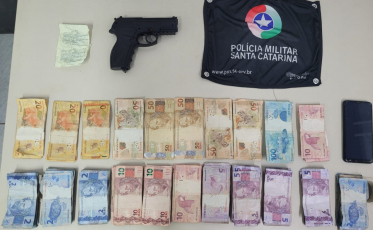 Após sequestro relâmpago e roubo em farmácia, homem é preso em Criciúma