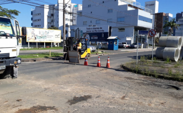 Criciúma: Obras de macrodrenagem avançam para a Rua Augusto dos Anjos 
