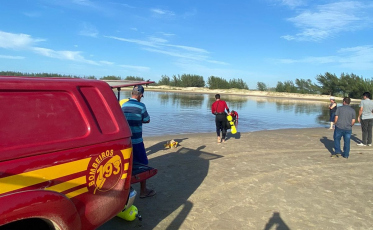 Bombeiros encontram corpo de homem desaparecido na Barra do Torneiro