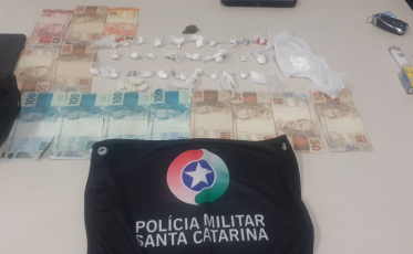 Casal é detido por tráfico de drogas em Criciúma