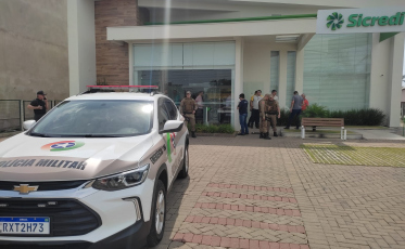 Agência Sicredi Quarta Linha permanece fechada durante esta sexta-feira