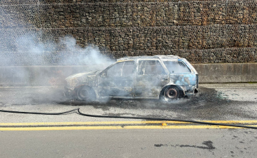 Maracajá: Incêndio destrói veículo na BR-101