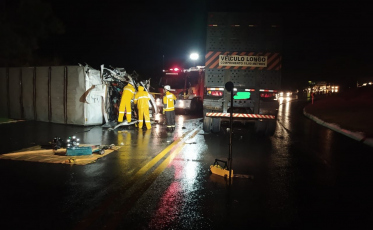 Caminhoneiro de Içara morre em acidente na BR-282