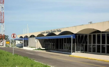 Obras de revitalização do aeroporto Diomício Freitas, em Forquilhinha, serão retomadas