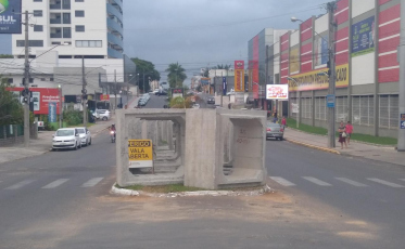 Araranguá: Revitalização da Avenida Getúlio Vargas deve ser entregue até setembro