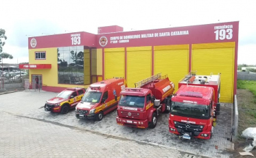Corpo de Bombeiros Militar em Sombrio atende em novo endereço