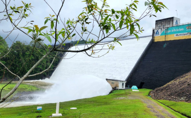 Barragem no Rio São Bento impede inundação e garante abastecimento na região Sul