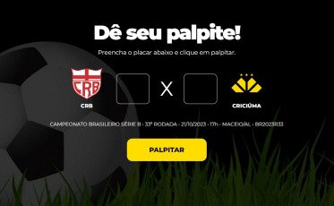 CRB x Criciúma: saiba quem ganhou o Bolão do Bistek