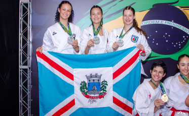 FME de Içara conquista 35 medalhas no Campeonato Brasileiro de Karatê