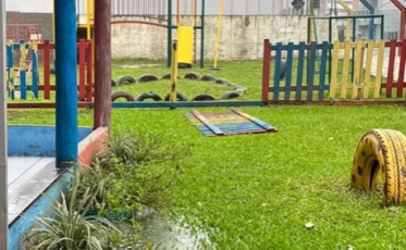 Em situação de emergência, Sombrio entrega telhas a moradores prejudicados pelas chuvas