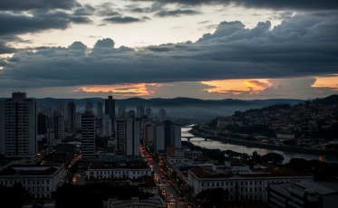 Previsão do tempo indica chuva fraca e fim de semana de sol em Criciúma