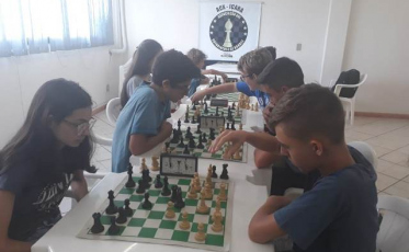 Xadrez: Em Lages, içarenses participam do Festival Catarinense da Juventude