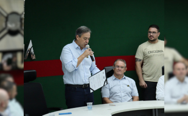 Criciúma formaliza início de nova etapa de obras no Porto Seco